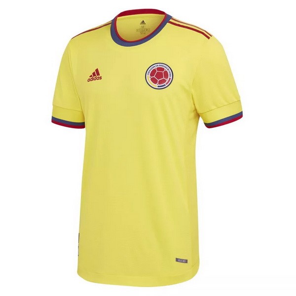 Tailandia Camiseta Colombia Primera equipo 2021 Amarillo